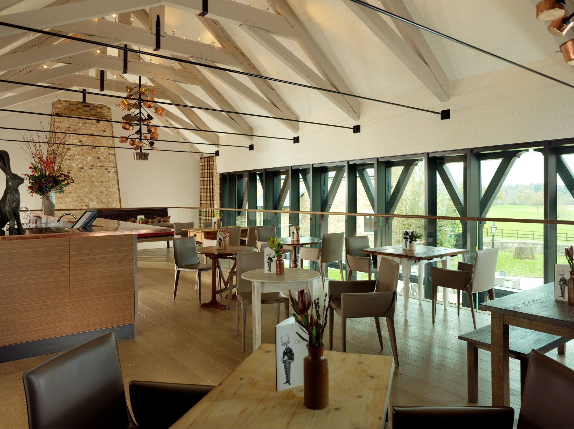 Coworth Park - Dorchester Collection Ascot  Restaurace fotografie